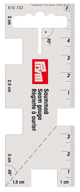 Seam gauge