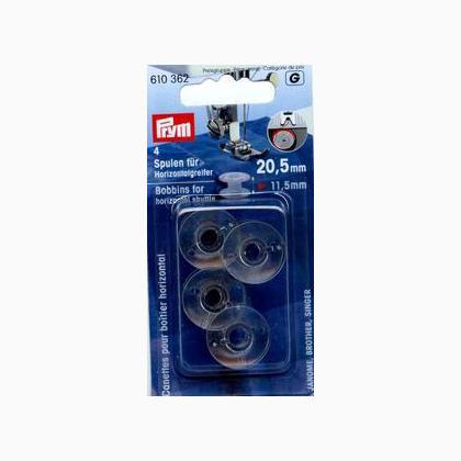 Bobbins for horizontal shuttle 20,5 mm