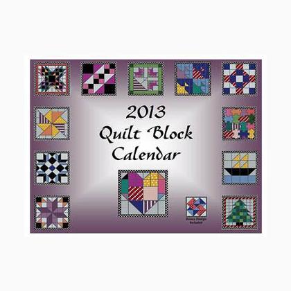 Quilt Block Calendar 2012