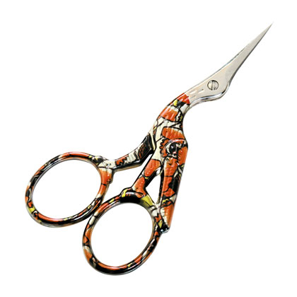 Embroidery Stork Scissors - Multicolor 3 1/2 From Premax