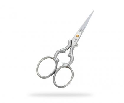 Satin curl embroidery scissors 3 1/2\"