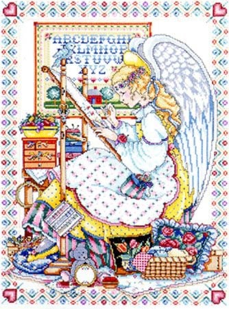 Angel of Cross Stitch From Design Works Crafts Angel of Cross Stitch From Design Works Crafts