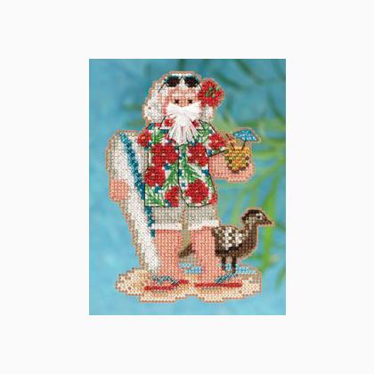 Ornament Kit: Tropical Santas - Hawaii Santa