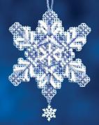 Charmed Ornament Kit: Snow Crystals - Sapphire Crystal