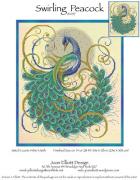Swirling Peacock