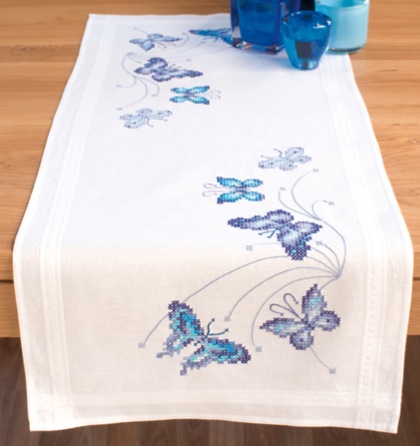 Runner Blue Butterflies