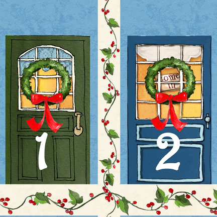 All Around the Town Advent Calendar Multi