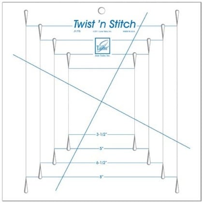 June Tailor Twist /'n Stitch Ruler