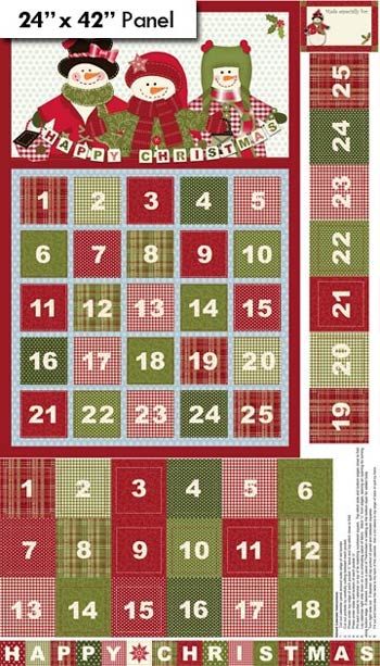 Happy Christmas Panel From Northcott Silk Inc. - American print cotton fabrics - Fabrics - Casa ...