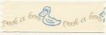 Ribbon 25mm - Quack - Blue