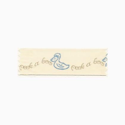 Ribbon 25mm - Quack - Blue