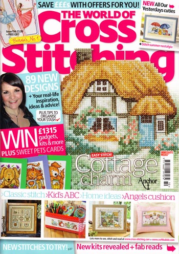 English cross stitch magazine World of Cross Stitching 319
