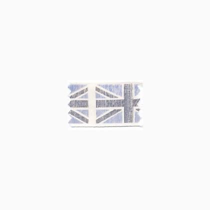 Ribbon 25mm - Old Flag - stone