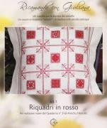 Embroidering with Giuliana - Panels in Red - French