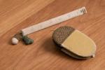 Acorn Scissor Case & Ruler