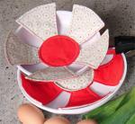 Quilted protection pad for non-stick pans
