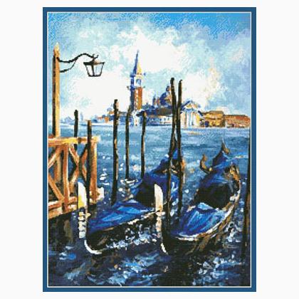 Gondolas In Venice