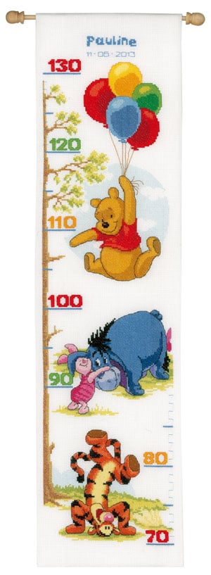 Winnie the Pooh Photo Height Chart