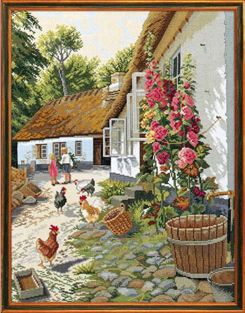 Children With Chickens