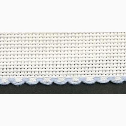 Aida Band 14ct - White/Blue