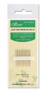 Clover quilting needles no.9