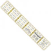 Universal ruler with inches scale 1x6