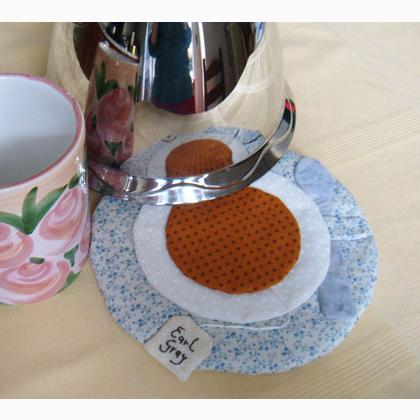 Quilted Table Mat Teatime