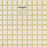 Universal ruler with inches scale 12.5x12.5