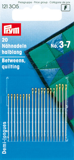Hand-sewing Needles betweens