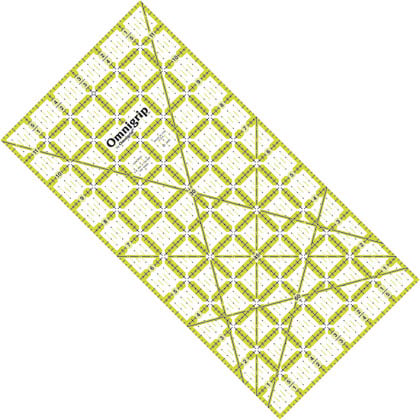 Antislip \'Omnigrip\' ruler