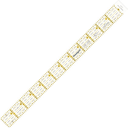 Universal ruler with inches scale 1x12,5