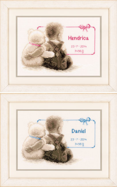 Sampler - Teddy bear hug