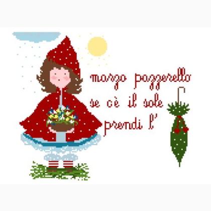 Marzo pazzerello de Lilli Violette - Grilles Point de Croix - Grilles ...