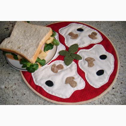 Dish Mat - Oggi pizza