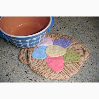Quilted Table Mat - Half a dozen