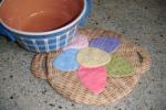 Quilted Table Mat - Half a dozen