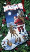 Santa's Arrival Stocking