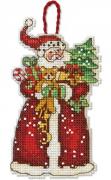 Santa Ornaments