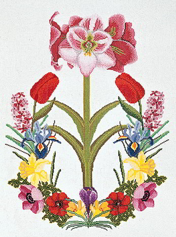 Amaryllis From Thea Gouverneur - Flowers and fruits - Cross-Stitch Kits ...