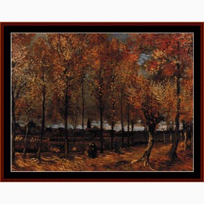 Van Gogh - Lane with Poplars