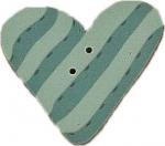 NH1006A - Aqua Striped Heart