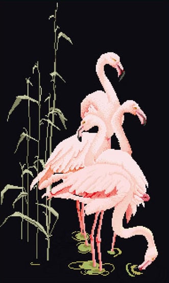 Flamingo - Black