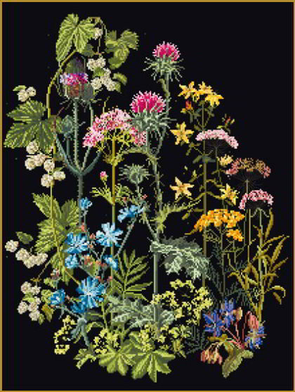Herb Panel - black