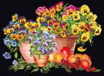 Pansies - Black