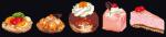 Cake Assortment - Black