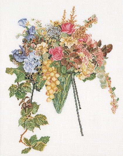 Floral Cascade - Aida
