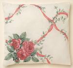 Rose Bouquet Cushion - Aida