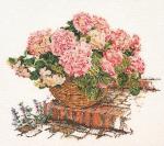 Pink Hydrangea II - Aida