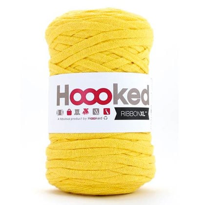 Hoooked Ribbon XL – Lemon Yellow