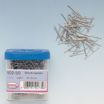 Pins 18mm. - Platinum